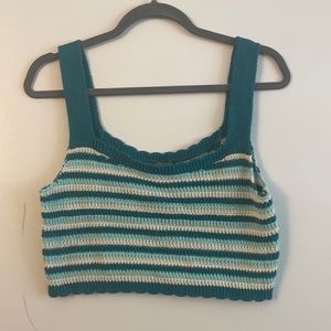 100% cotton crop top